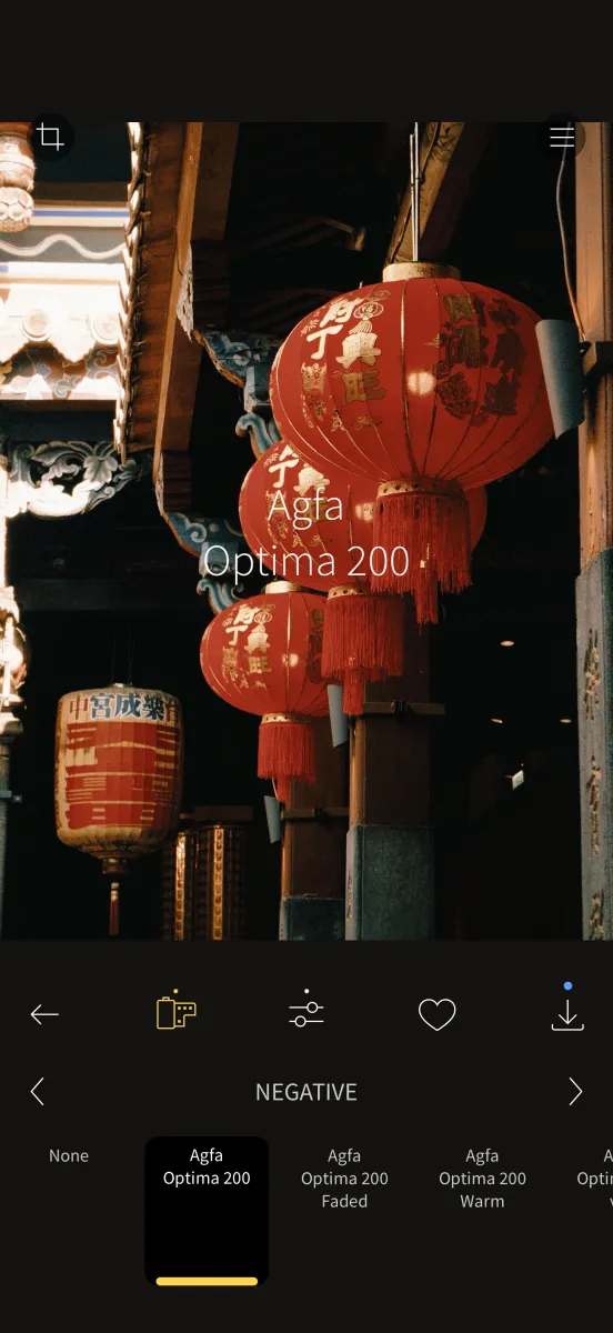 RNI Films 是一款後製調色軟體