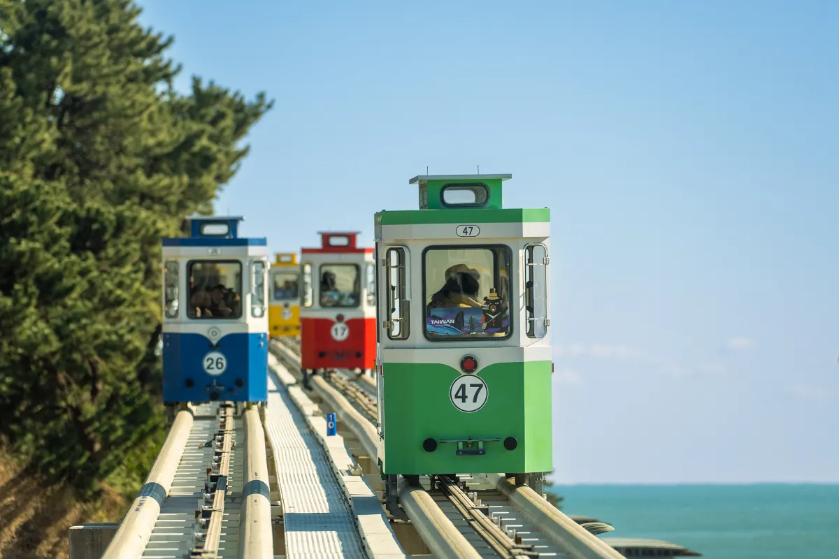 釜山必去:海雲台藍線公園 (Blueline Park) — 天空膠囊列車