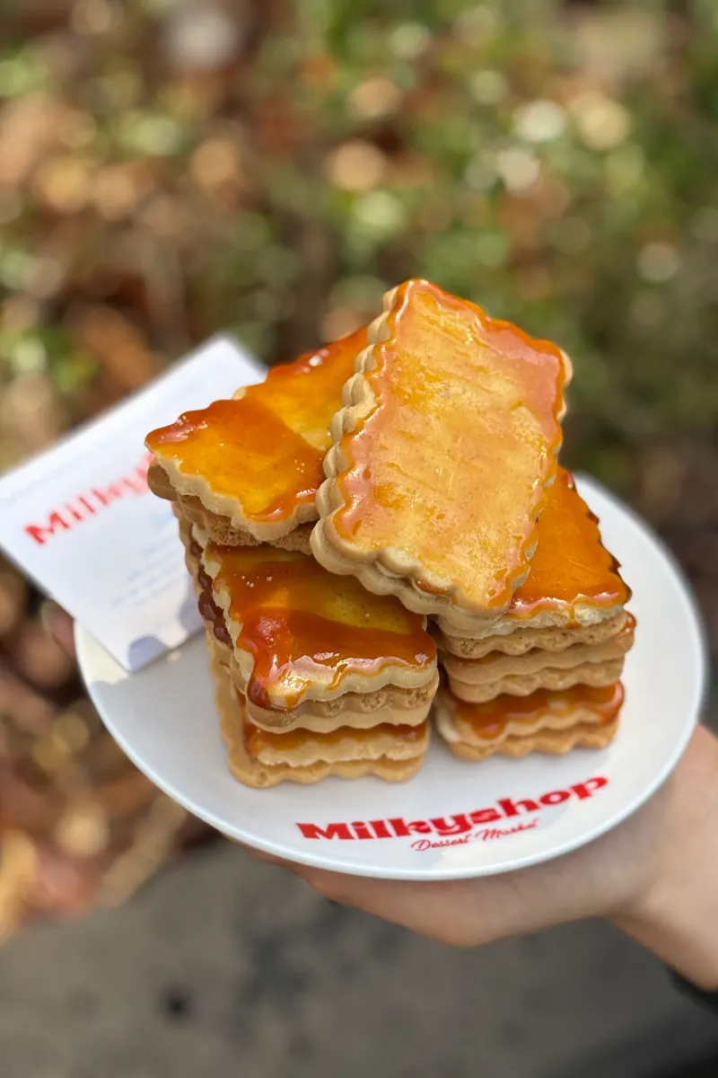 MilkyShop 焦糖奶油夾心餅