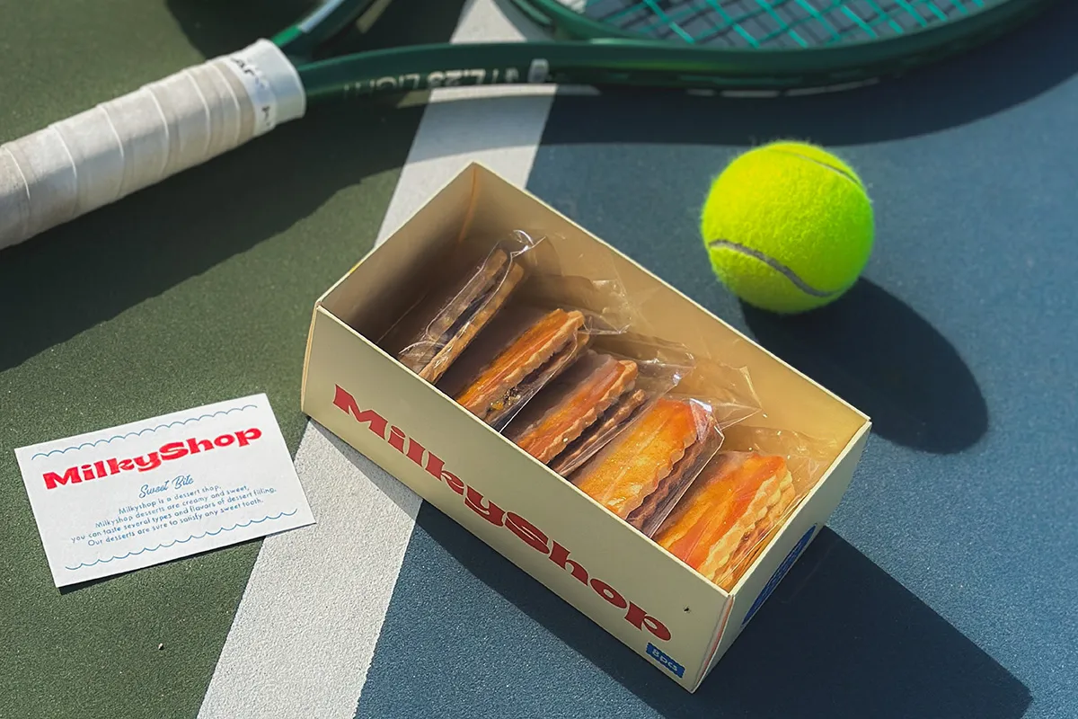 MilkyShop 焦糖奶油夾心餅