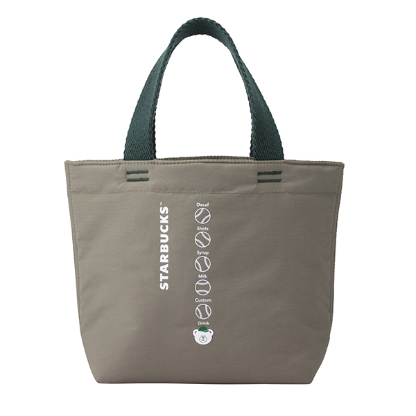 棒球生活尼龍手提袋，售價$600。