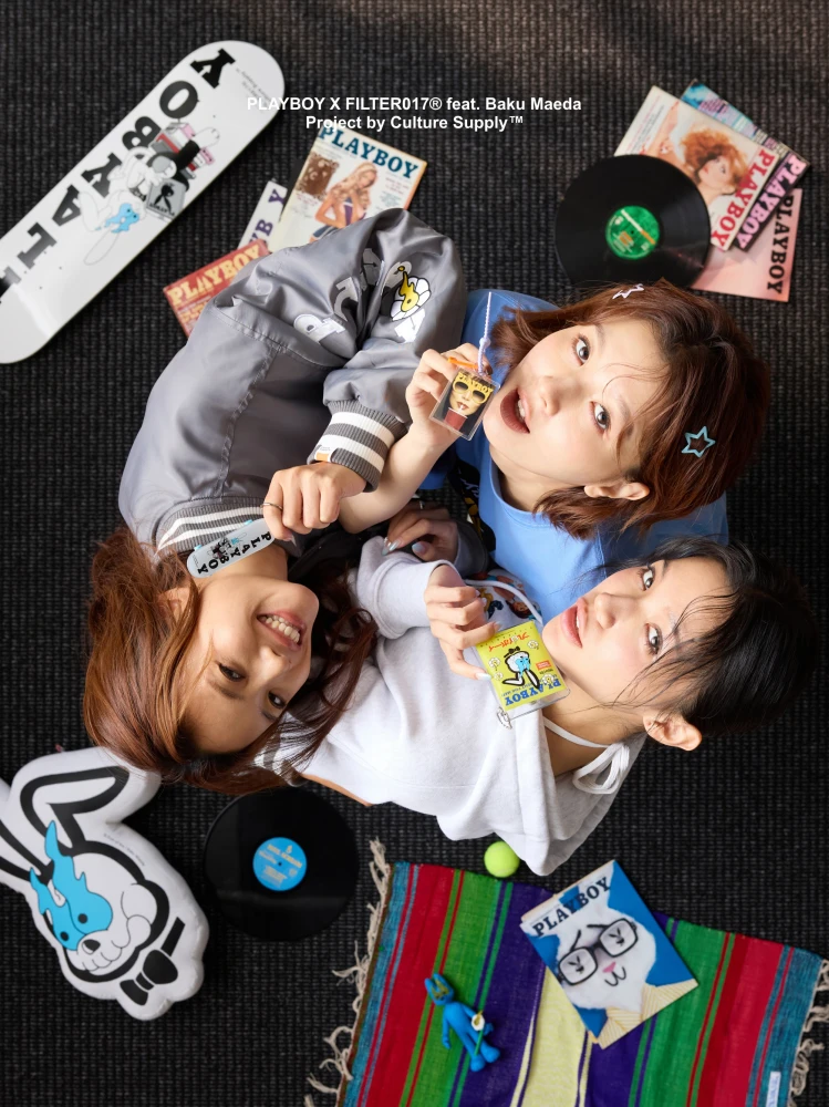 Playboy X FILTER017® feat. Baku Maeda 聯名企劃登場！找來唯瑄、韓沁與里唯重新定義性感！