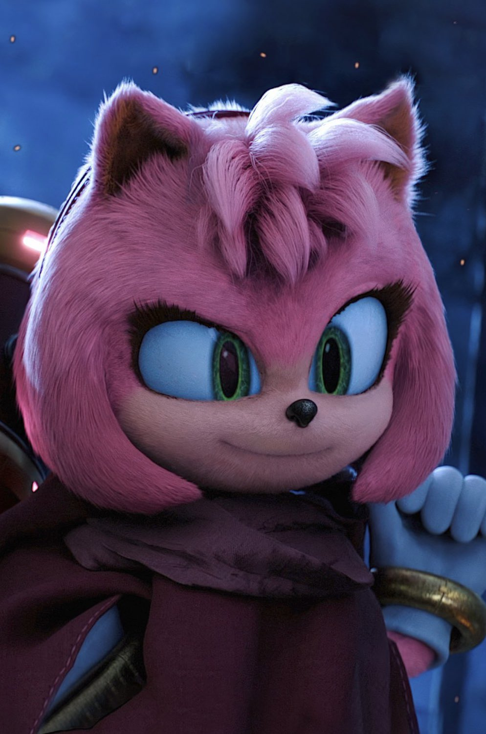 《音速小子4》的艾咪。