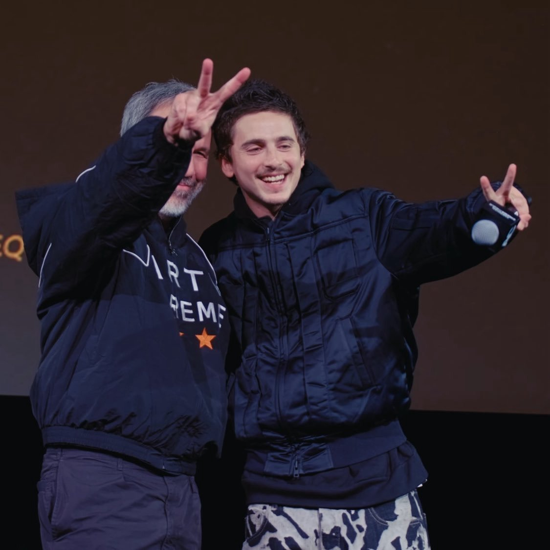 甜茶與《沙丘》系列導演丹尼·維勒納夫。