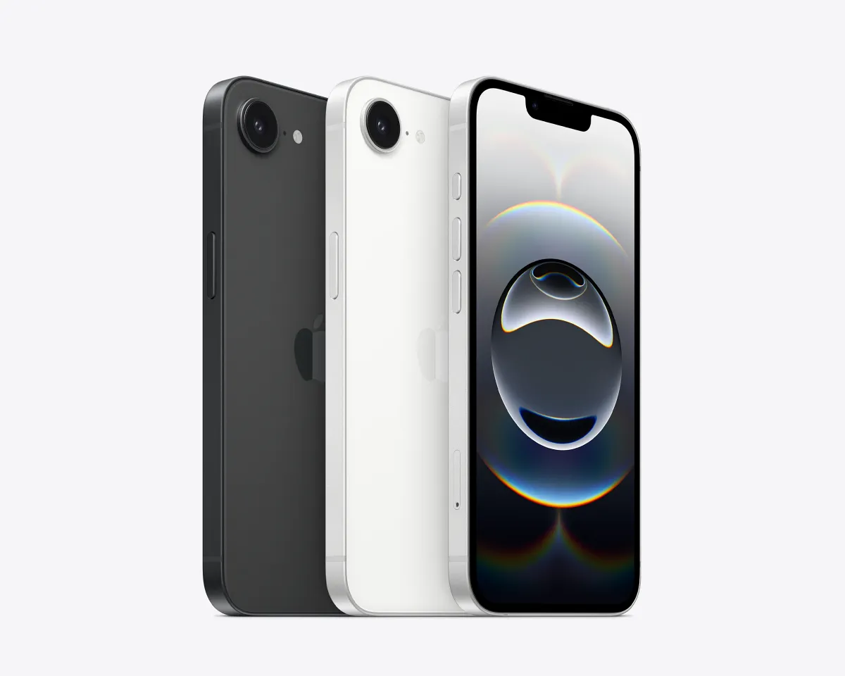 iPhone 16e 僅提供「黑色」與「白色」兩款經典顏色選項