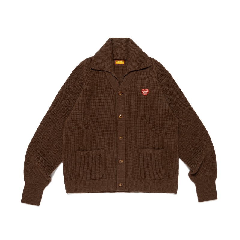 7. HUMAN MADE KNIT CARDIGAN
