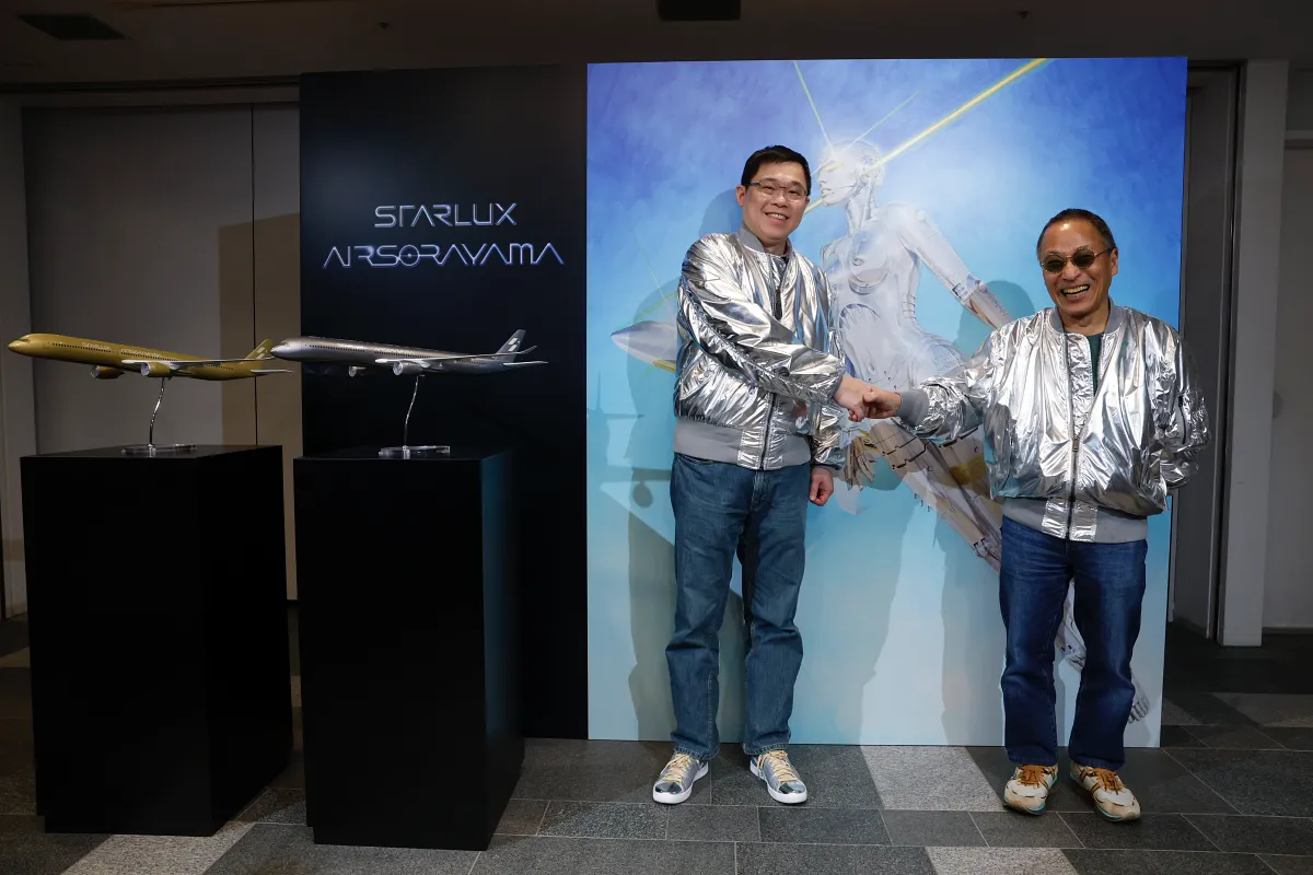 星宇航空 攜手超寫實機械美學大師空山基，打造全球當代藝術機 AIRSORAYAMA