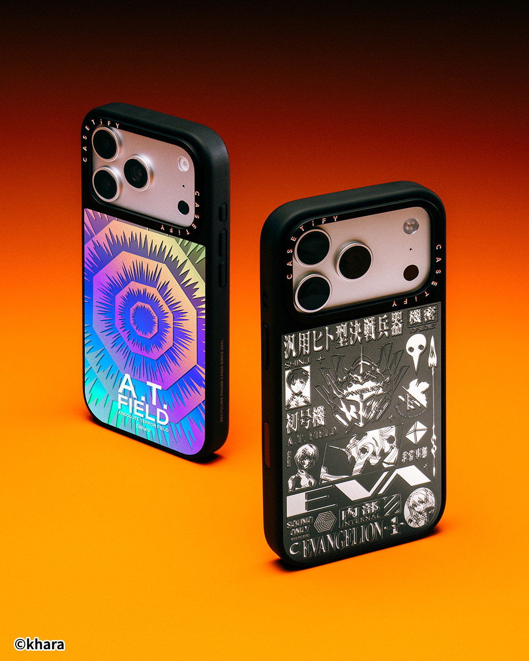 CASETiFY x 新世紀福音戰士 30 週年傳奇回歸！跟著初號機展開 A.T. 力場