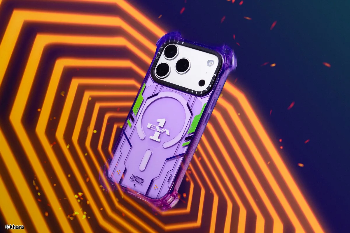 CASETiFY x 新世紀福音戰士 30 週年傳奇回歸！跟著初號機展開 A.T. 力場