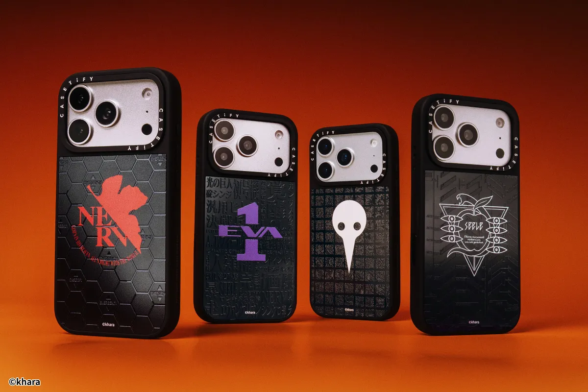 CASETiFY x 新世紀福音戰士 30 週年傳奇回歸！跟著初號機展開 A.T. 力場