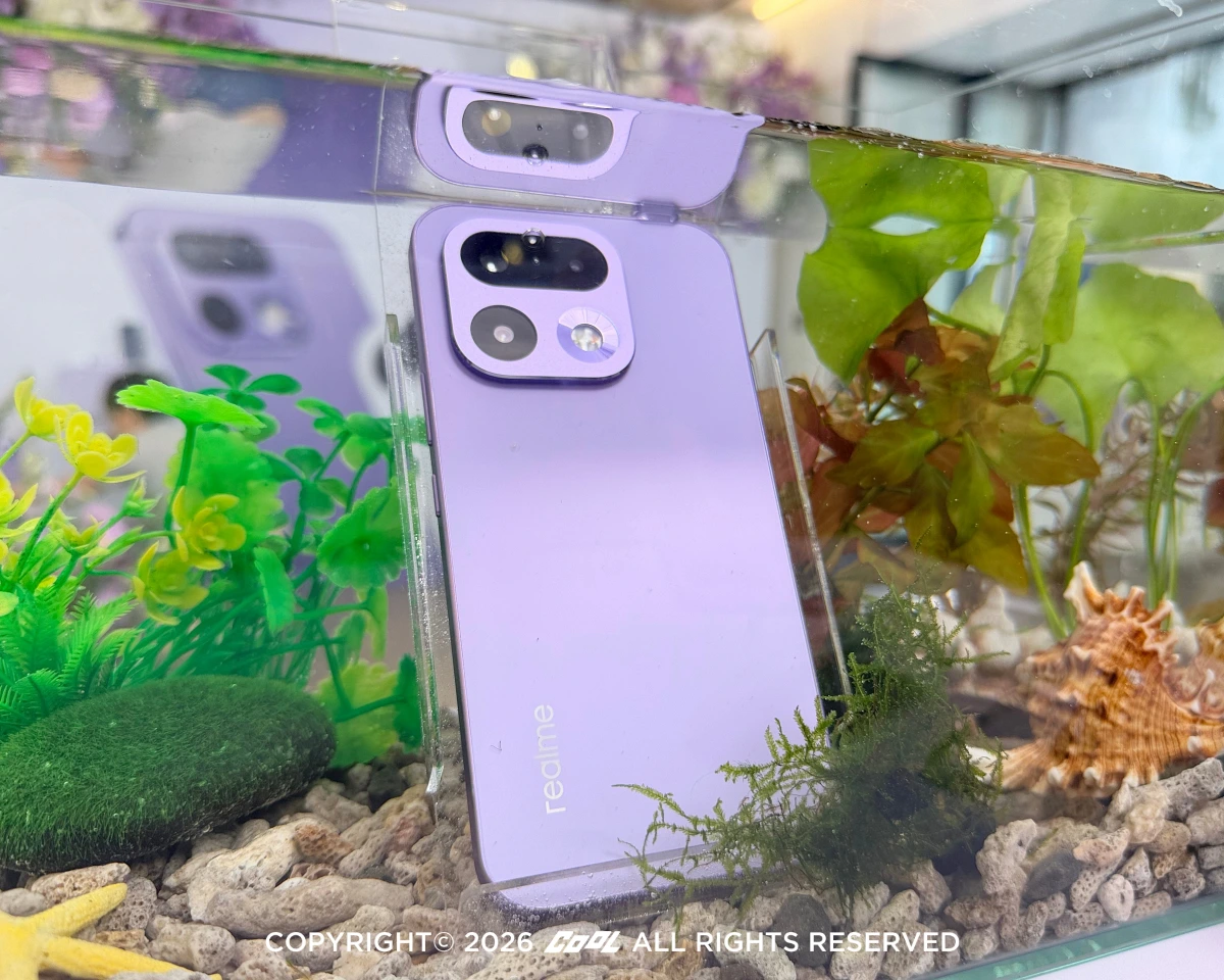 realme 16 Pro 機身通過 IP69K、IP69、IP68 及 IP66 等級認證,具備專業級防水防塵能力