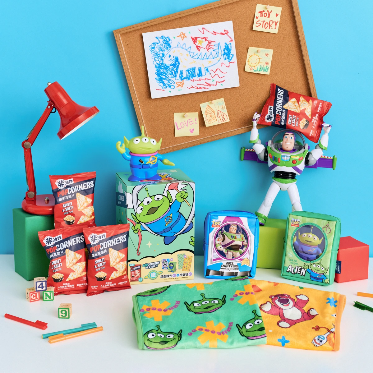 POPCORNERS 爆米花脆片－迪士尼歡樂箱(三眼怪款)