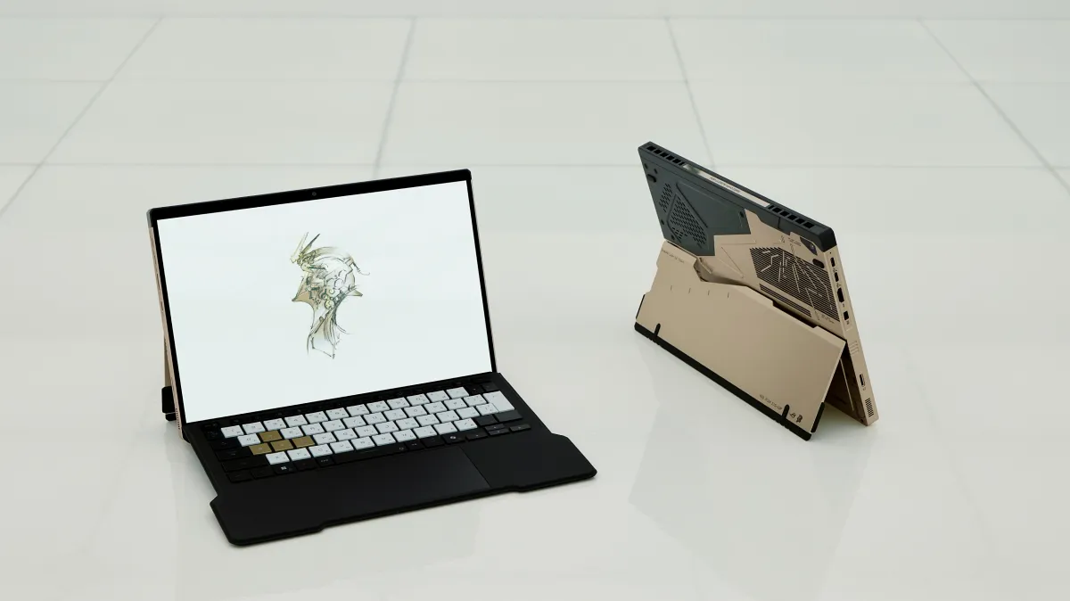 ROG Flow Z13-KJP由新川洋司親自操刀，以工作室標誌性吉祥物「Ludens」為靈感設計。