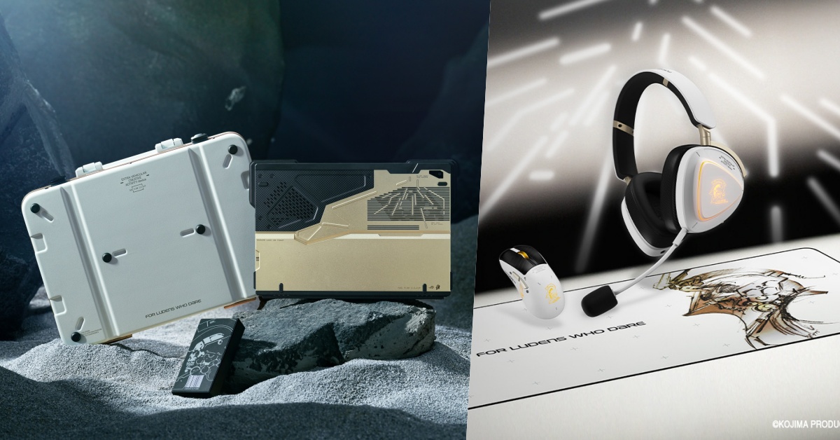 ROG 10 週年王炸聯名！攜手《死亡擱淺》小島工作室打造神級電競筆電