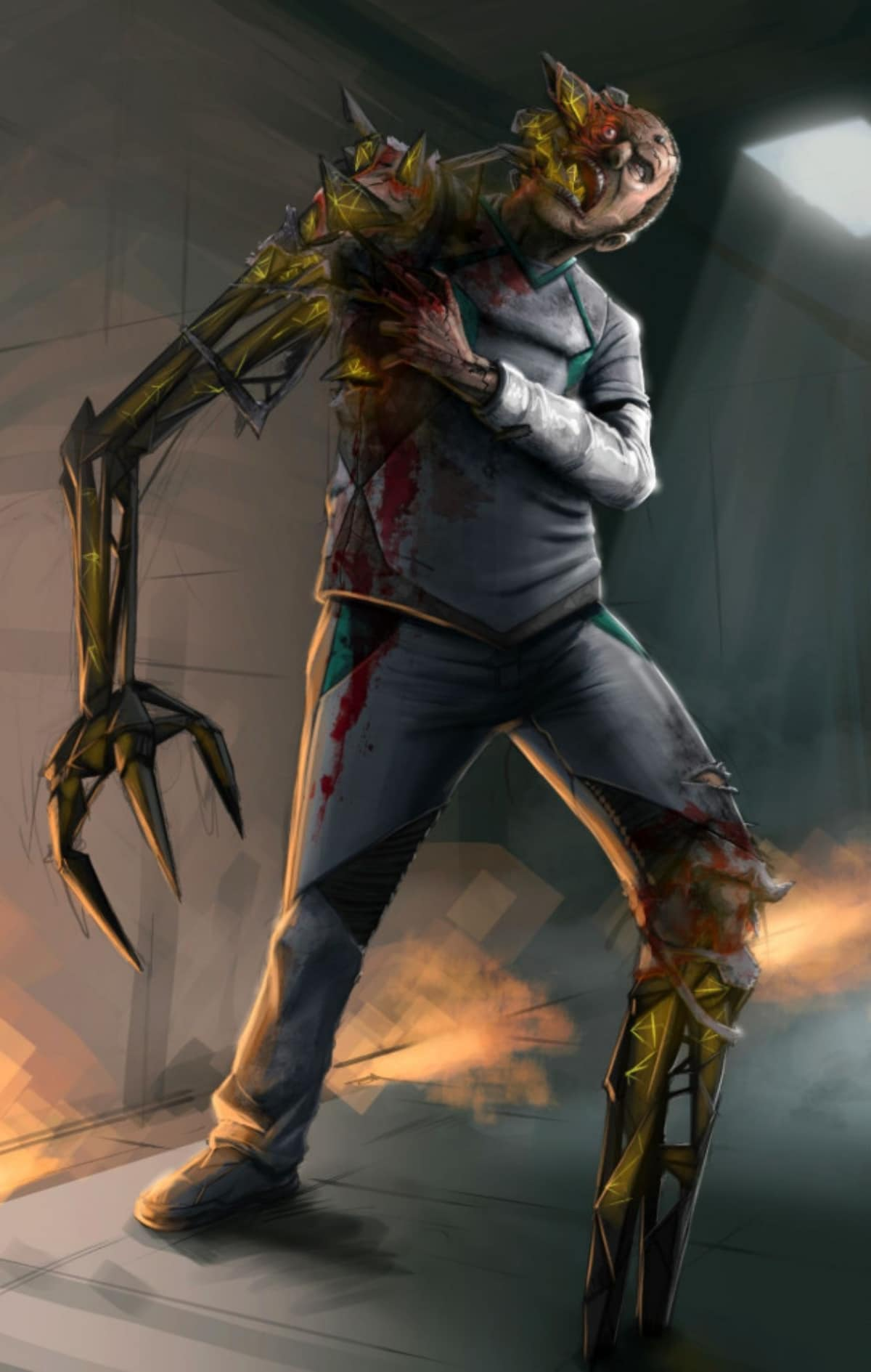 火精靈另一款被腰斬的 VR 作品概念圖。