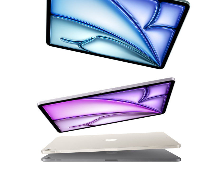 搭載 M4 的 iPad Air 最高可比搭載 M3 的 iPad Air 快 30%