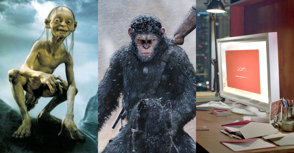 咕嚕、凱撒、莎曼珊