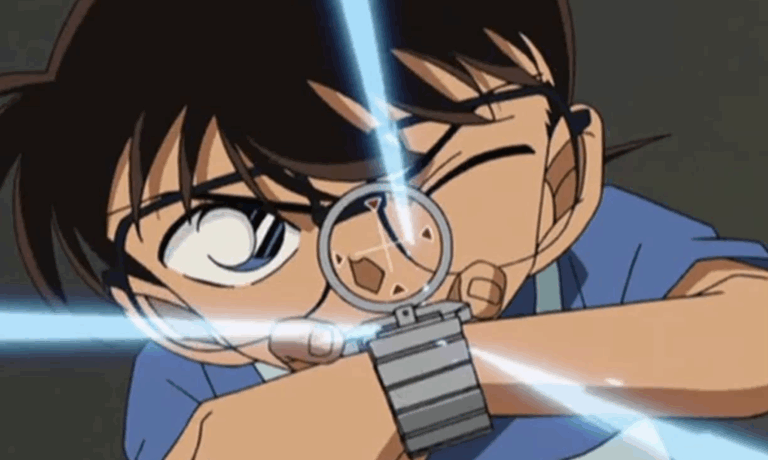 柯南的「麻醉槍手錶」堪稱柯南系列中最具戰術代表性的道具之一