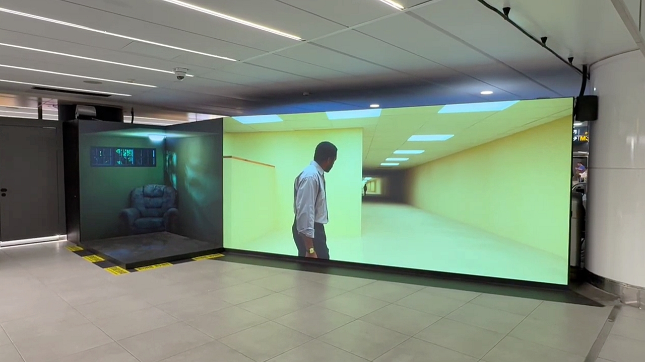 《後室》裸視 3D 沉浸體驗北捷限時登場！