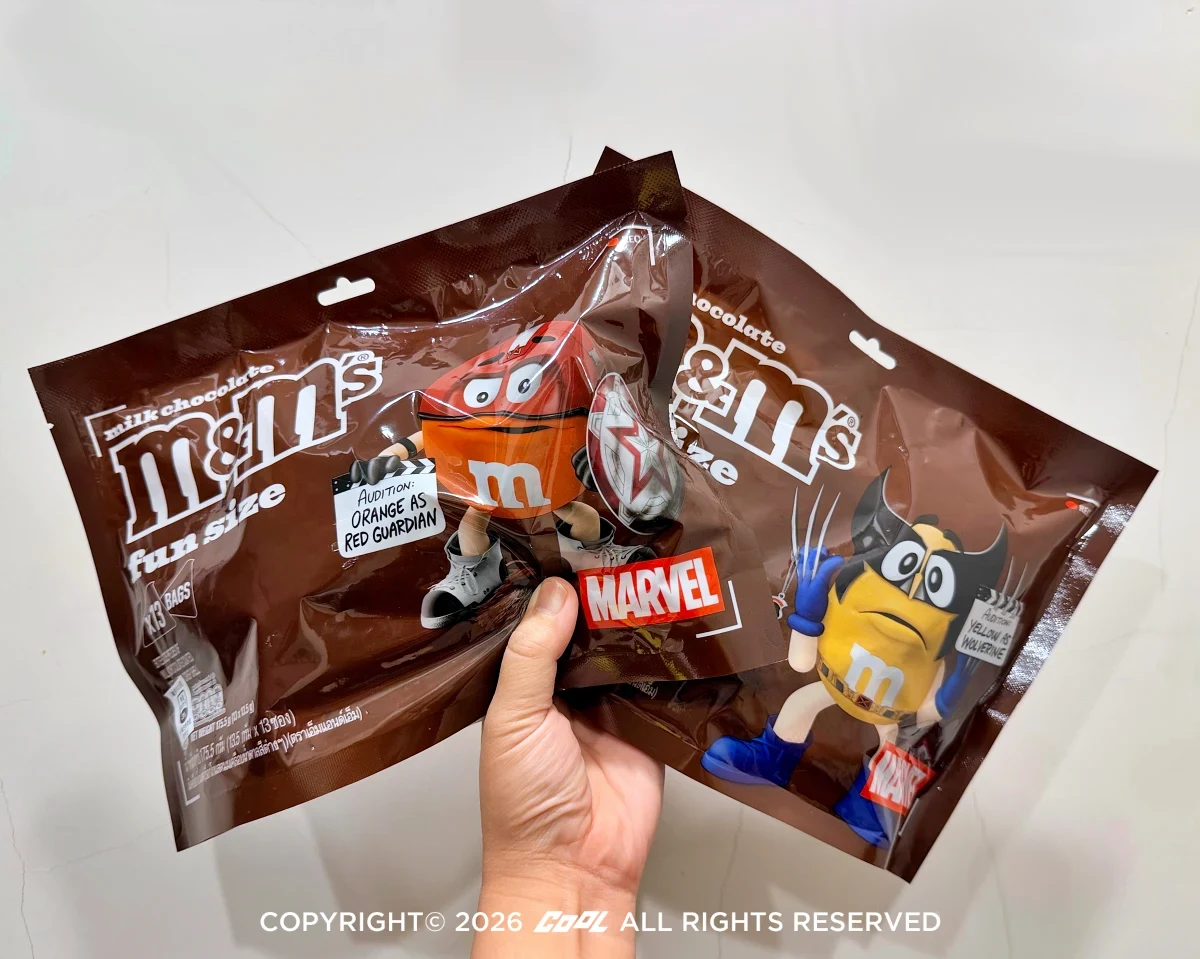 M&M’S × Marvel 限量聯名包裝登場!