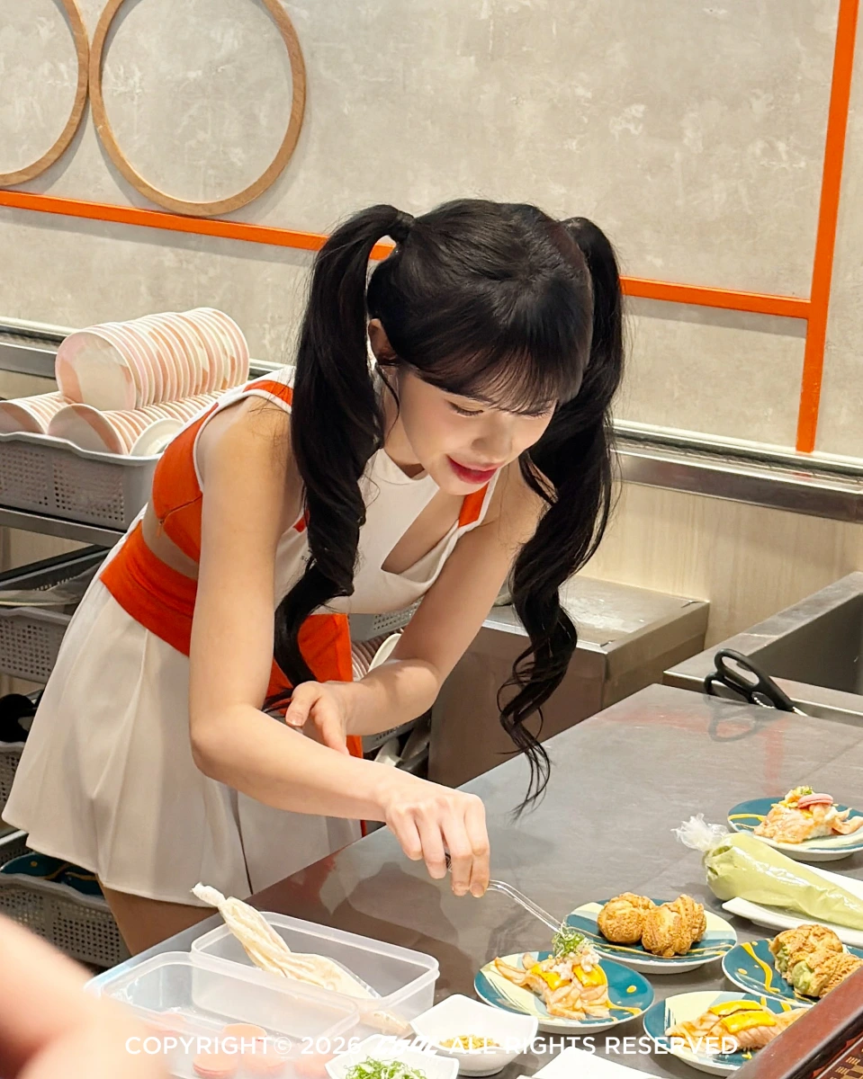 李多慧化身一日壽司師傅挑戰手作壽司