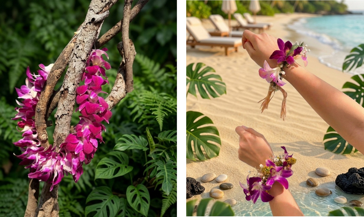 夏威夷旅遊局與貳樓有花合作推出期間限定夏威夷花環手作坊