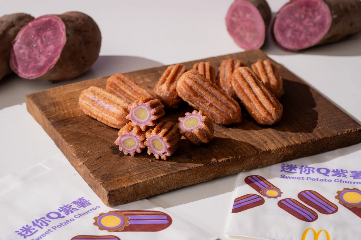 麥當勞迷你Q紫薯 4/15起再度限期回歸