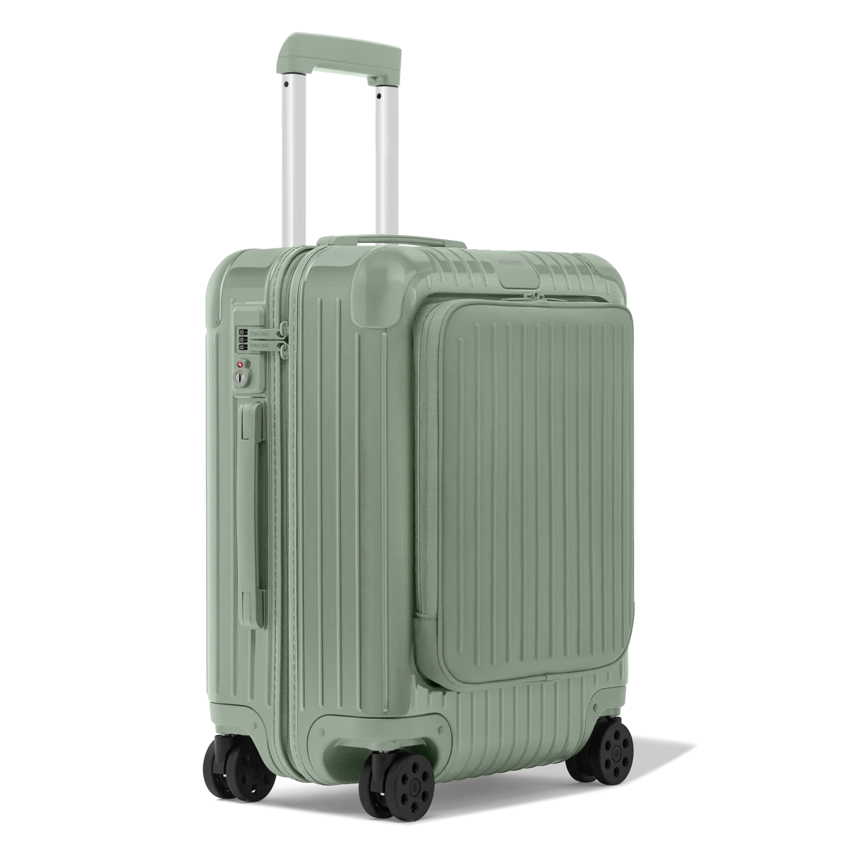 RIMOWA Essential Sleeve 系列 Cabin Plus Eucalyptus 尤加利綠行李箱