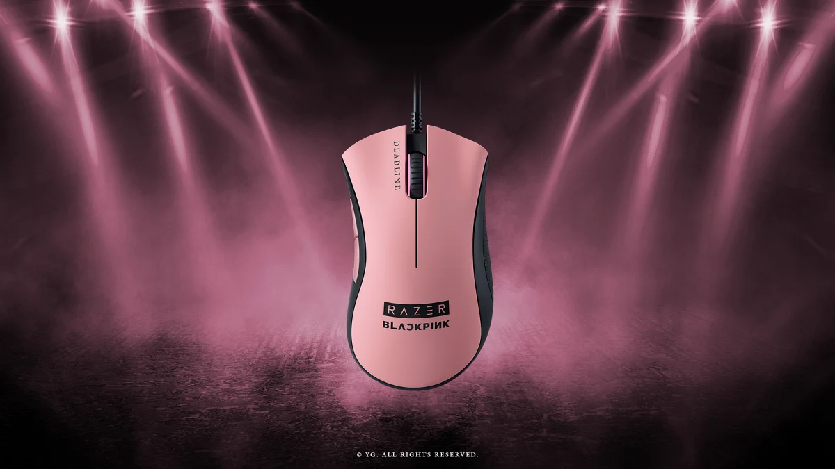 Razer DeathAdder Essential Blackpink Edition 聯名款蝰蛇標準版電競滑鼠