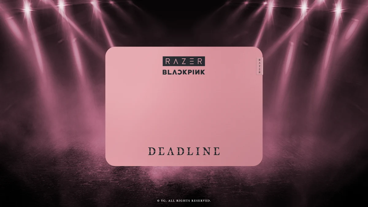 Razer Gigantus V2 Blackpink Edition 聯名款巨甲蟲滑鼠墊