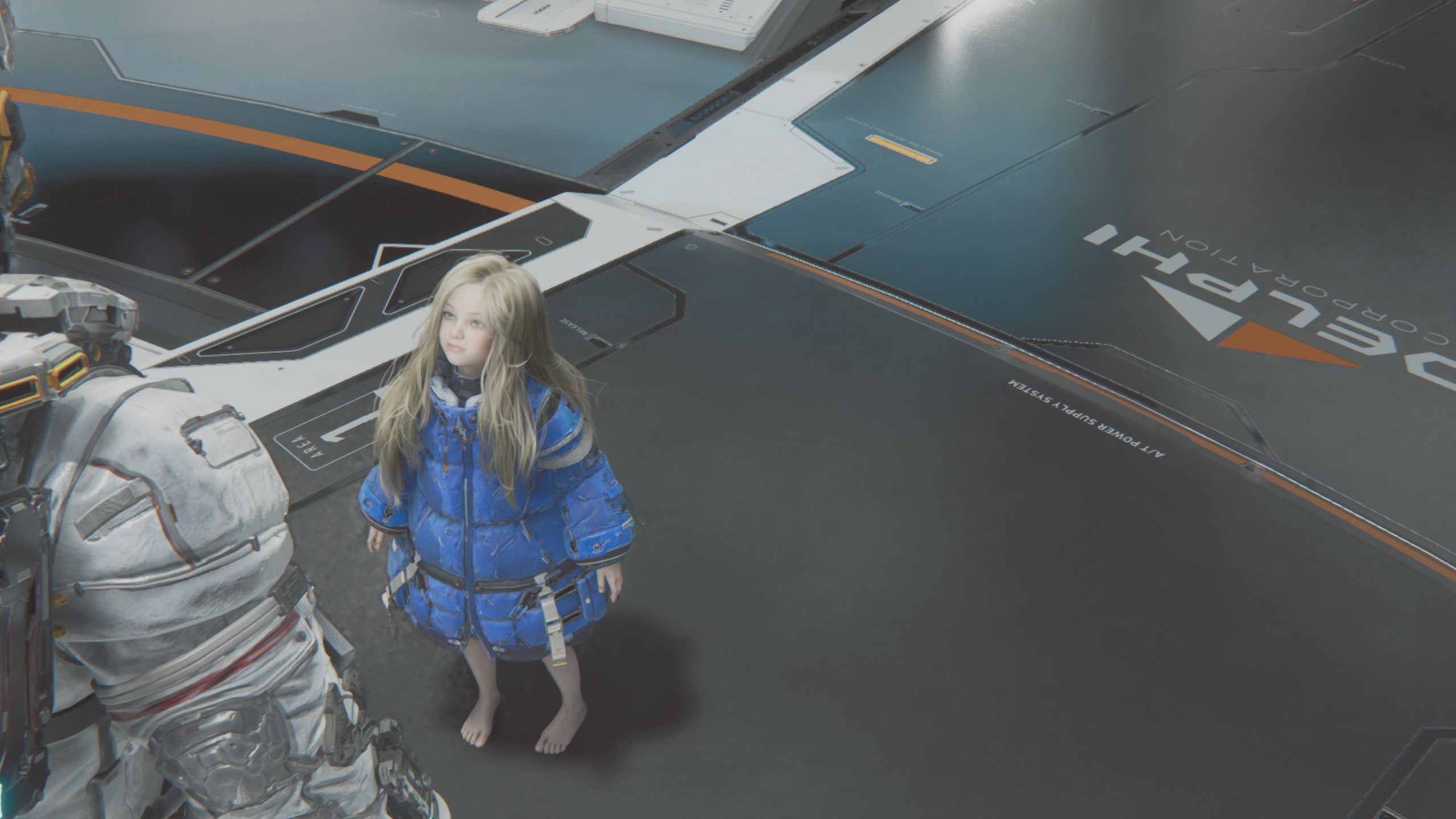 遊戲中的小細節也很可愛，例如：你可以故意檔在黛安娜面前 XD。