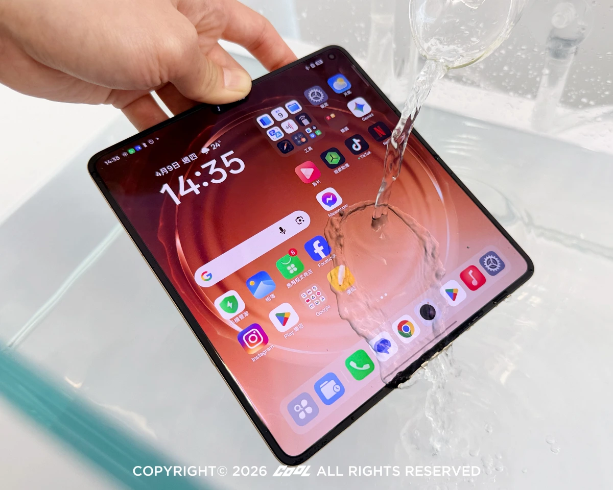 OPPO Find N6 首創「無感摺痕」技術，刷新全球摺疊機平整度紀錄