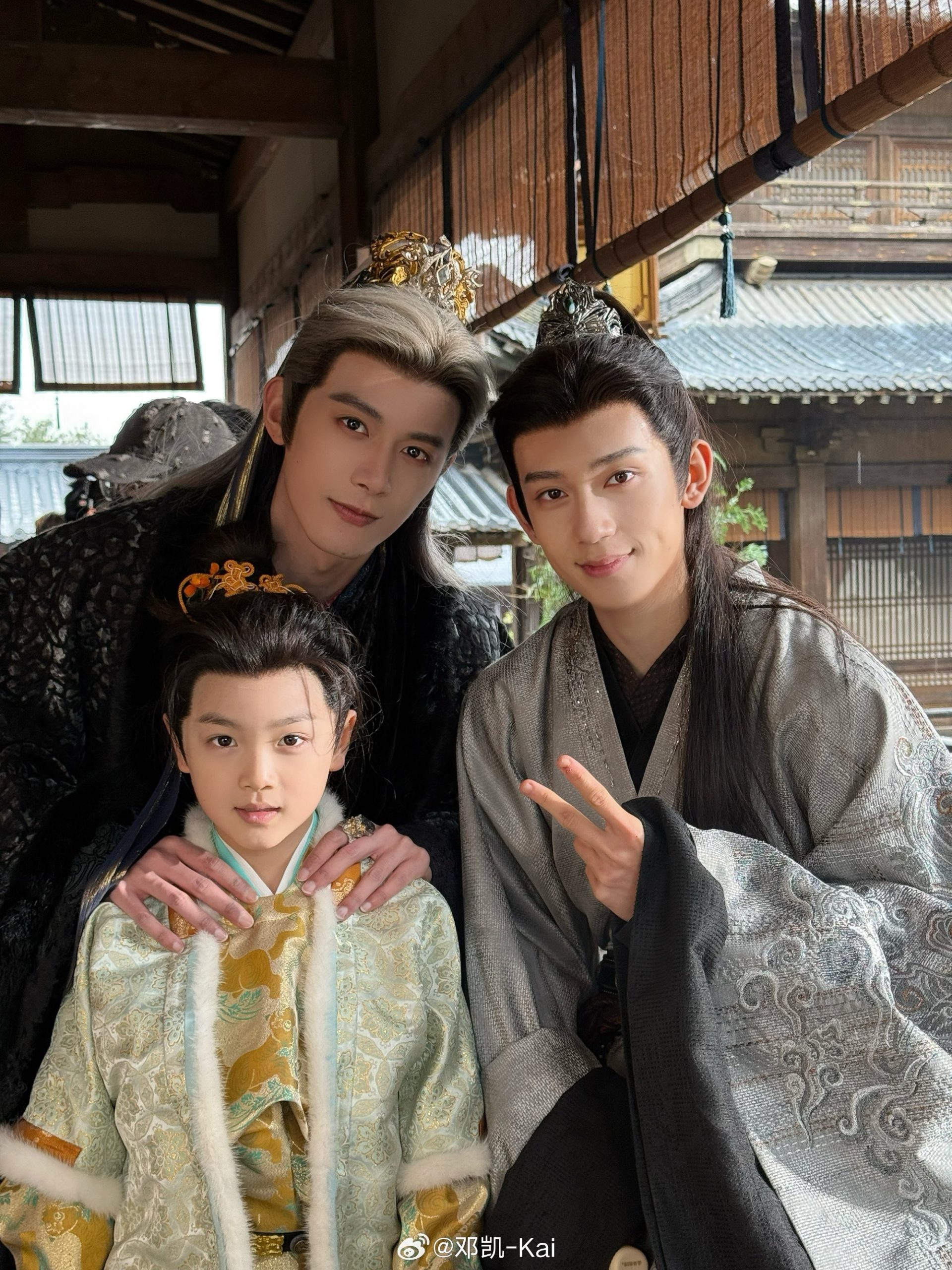 大陸男星鄧凱靠著《逐玉》爆紅。（圖：微博）