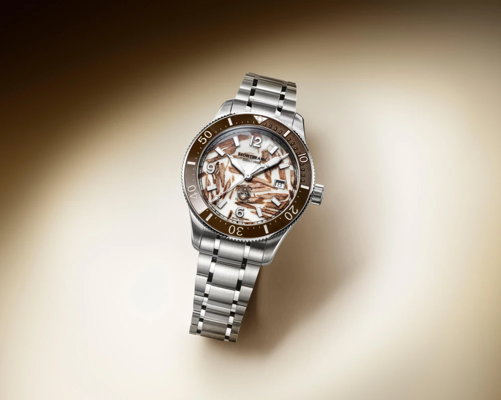 MONTBLANC Iced Sea 全新日期顯示自動零氧腕錶限量版 700