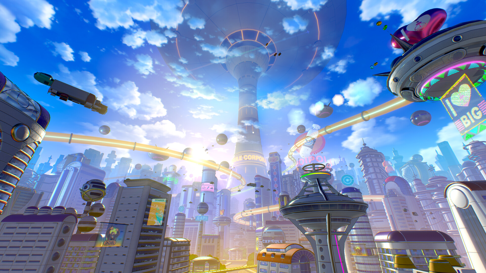 《七龍珠 異戰3》遊戲畫面