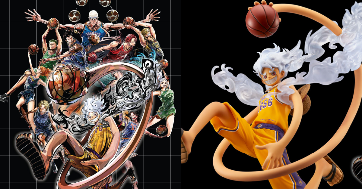 湖人大戰雷霆!ONE PIECE×NBA 聯名系列五檔魯夫身披湖人球衣!對決雷霆艾涅爾,網:這劇本我看過