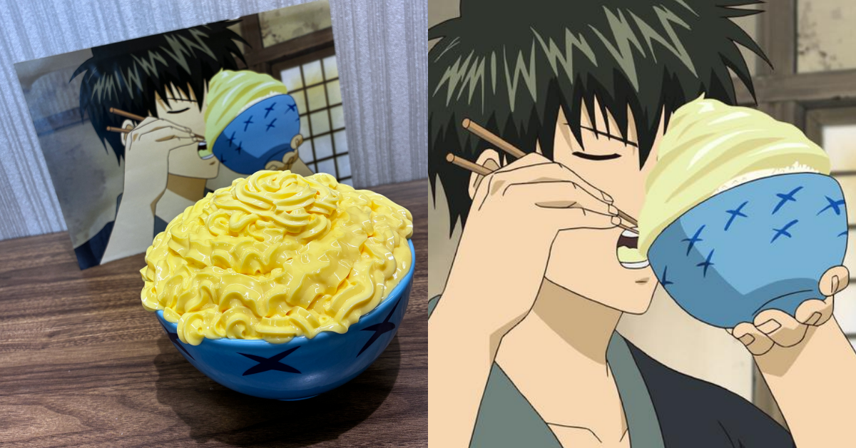 《銀魂》土方十四郎生日快樂!官方特製角色最愛「美乃滋蛋黃醬丼飯」料理