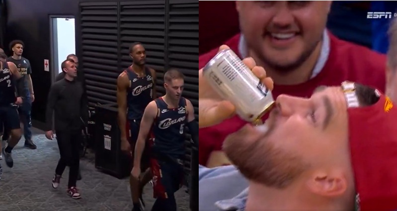 NBA 東部決賽第三戰於昨(23)日晚間在克里夫蘭開打,克里夫蘭騎士在主場迎戰紐約尼克。賽場邊迎來重量級貴賓,天后 Taylor Swift 與美式足球球星 Travis Kelce 現身場邊第一排觀戰,兩人所到之處瞬間成為媒體焦點,其話題性絲毫不遜於好萊塢巨星 Timothée Chalamet 等常客。