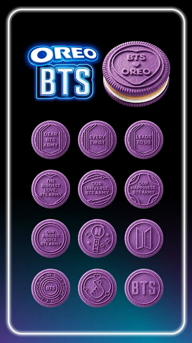 OREO x BTS 聯名正式公開!