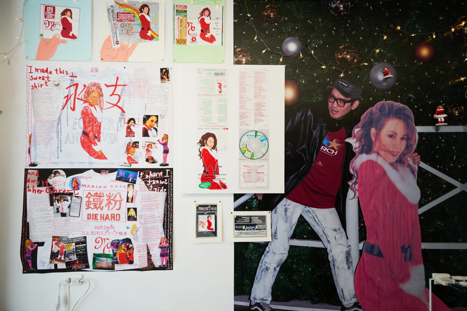 李漢強把 CD 搬進美術館！《最後の CD》用上百張手繪專輯封面，重現 90 年代音樂黃金年代