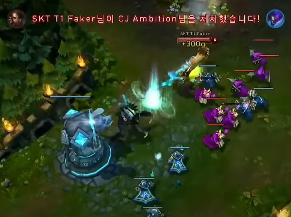 Faker 單殺安掌門
