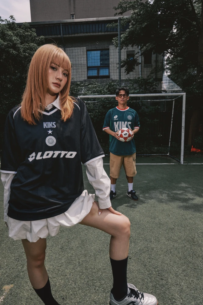 KIKS x LOTTO 足球衣