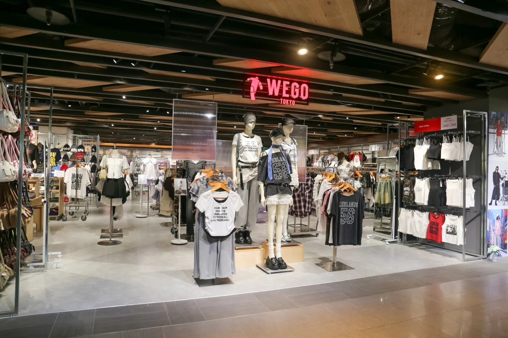 日本原宿平價流行品牌 WEGO 正式登陸西門町