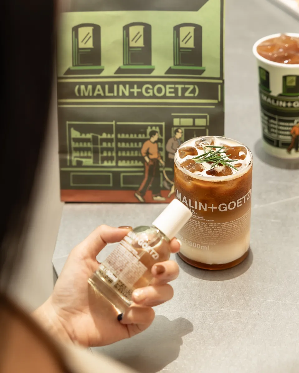 CAFE!N 攜手 MALIN+GOETZ 推「S!P THE CHILL」聯名企劃!大麻草香氛變身限定咖啡、托特包與生活選物