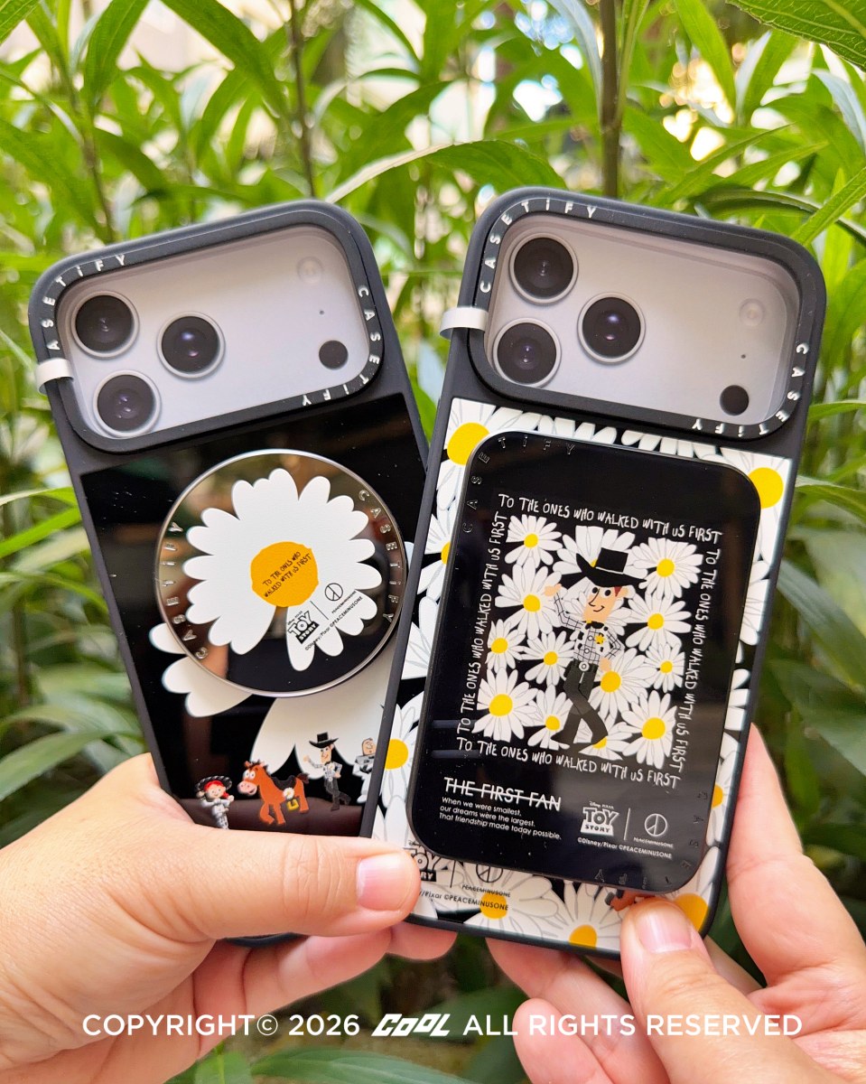 《玩具總動員》遇上 GD 小雛菊!PEACEMINUSONE x CASETiFY 聯名實物第一手開箱