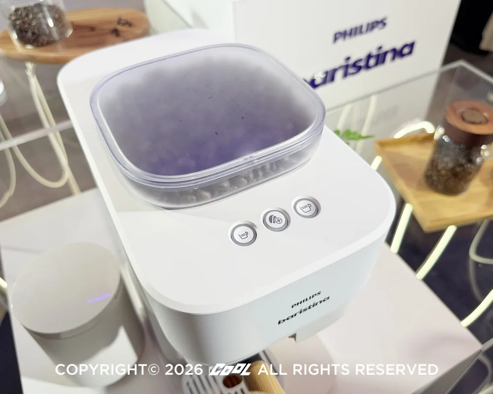 飛利浦 Baristina 把精品咖啡館直接搬進家裡,1 分鐘喝到現磨咖啡