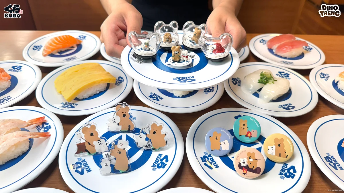 藏壽司與DINOTAENG呆萌町相遇 13款扭蛋療癒開扭！ 