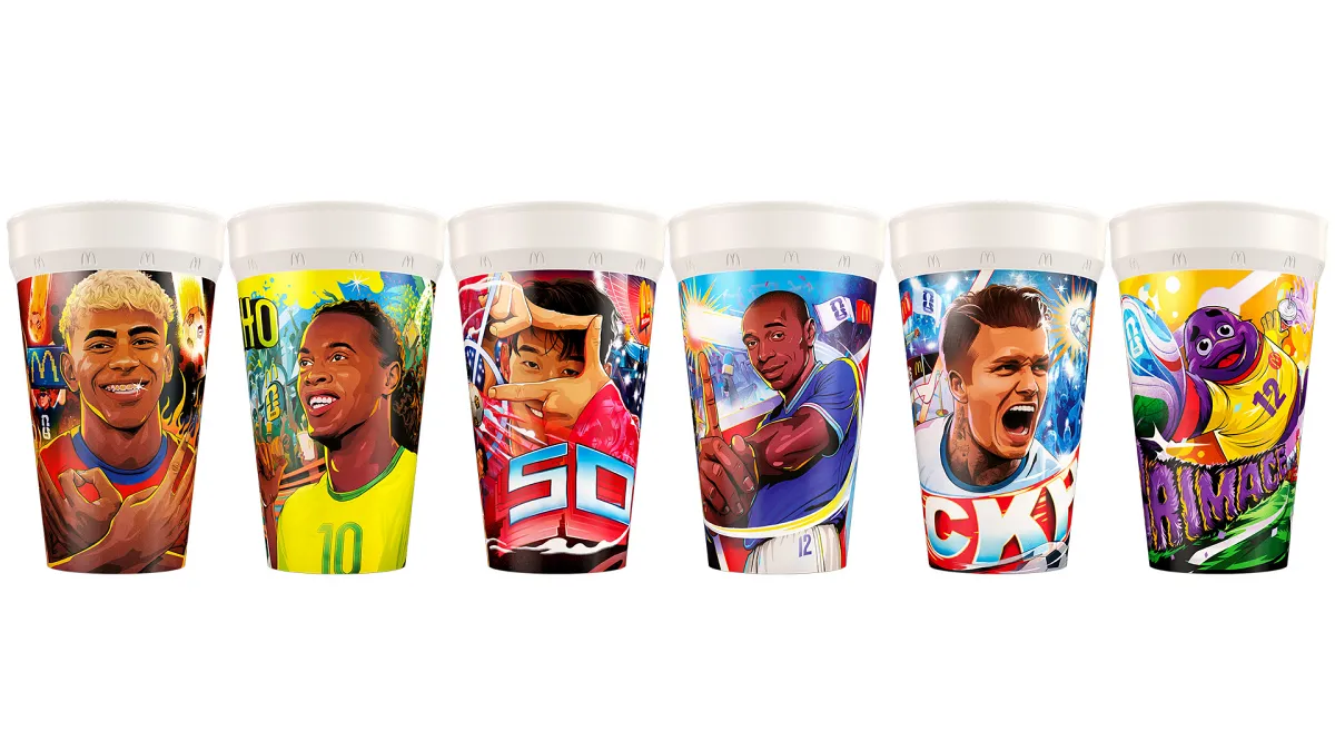 麥當勞「FIFA世界盃餐」最大亮點莫過於隨餐附贈的「經典球星杯」