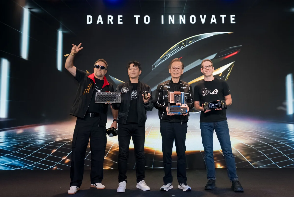 ROG正式揭曉Edition 20系列新品,以全方位次世代電競創新陣容,慶祝品牌成立20週年,橫跨硬體、系統、裝備與沉浸式體驗。