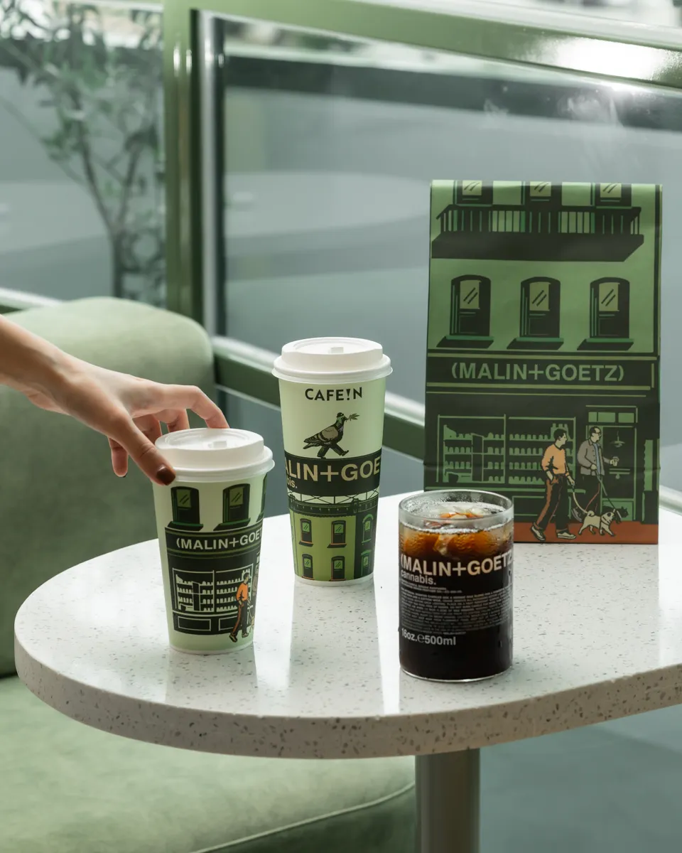 CAFE!N 攜手 MALIN+GOETZ 推「S!P THE CHILL」聯名企劃!大麻草香氛變身限定咖啡、托特包與生活選物